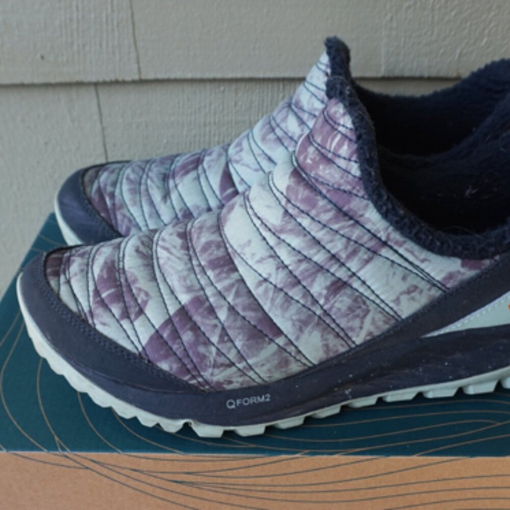 Merrell Trail/Walking Quilted Thermo Slip On Winter Moc Shoe VGUC Size 10